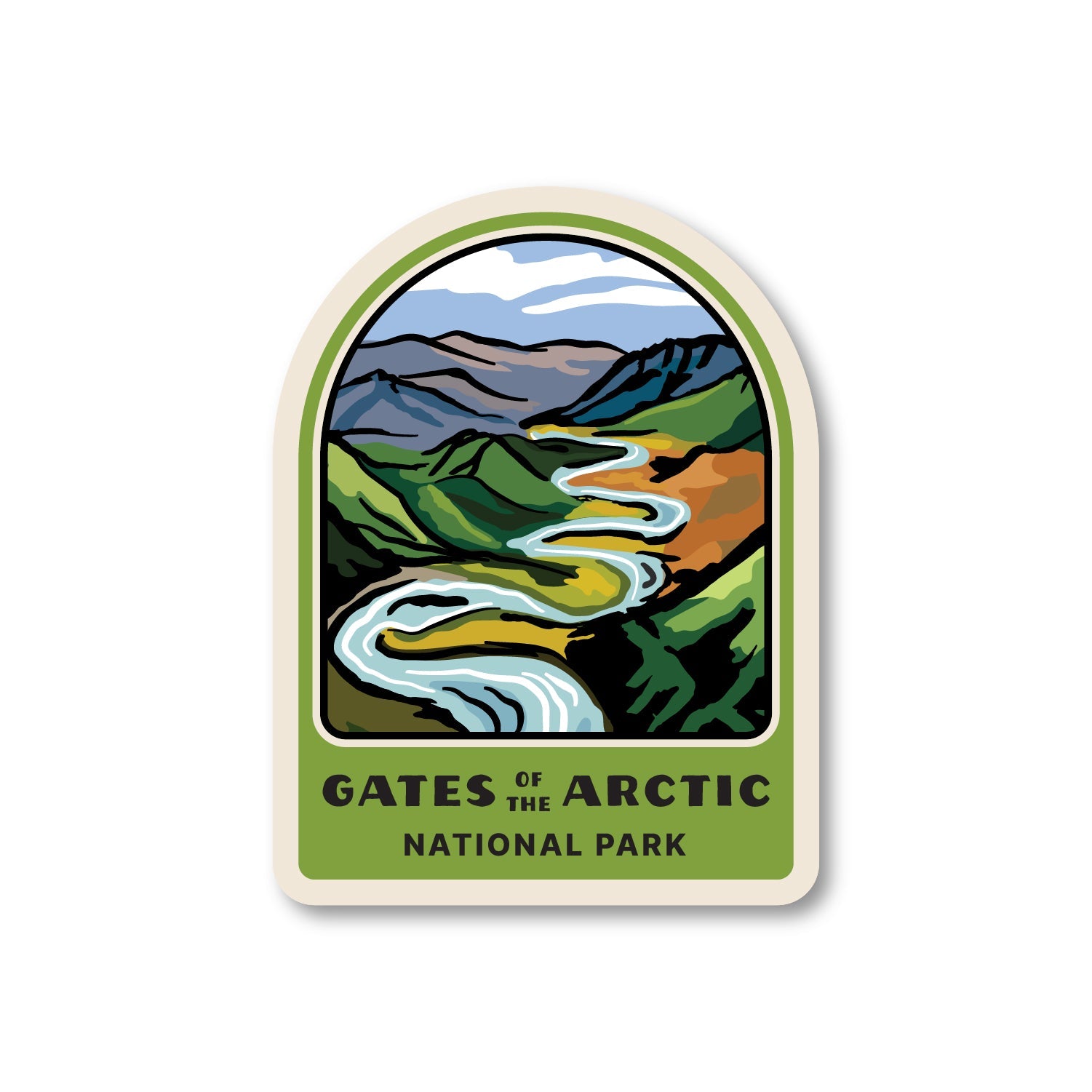 National Parks Stickers