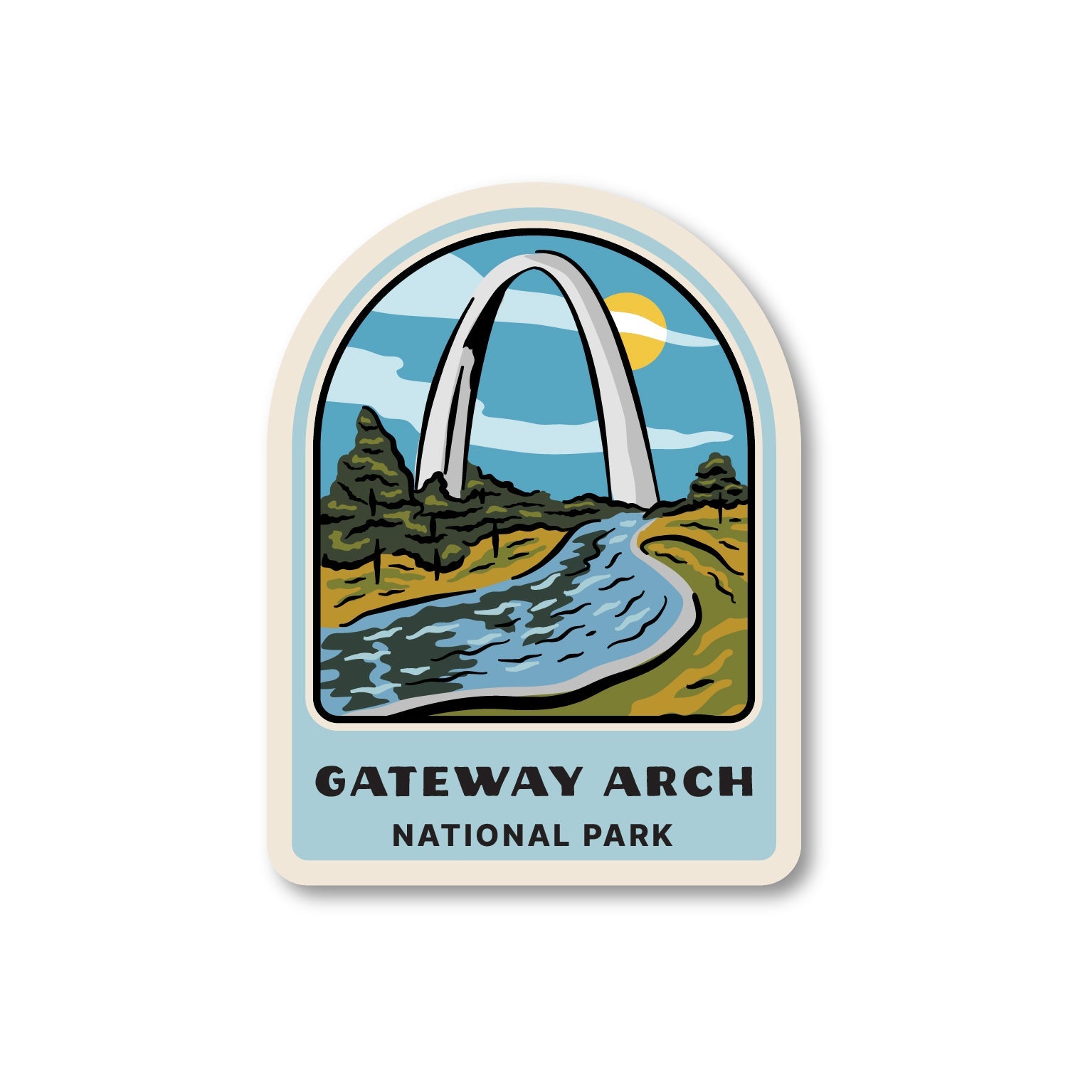 National Parks Stickers